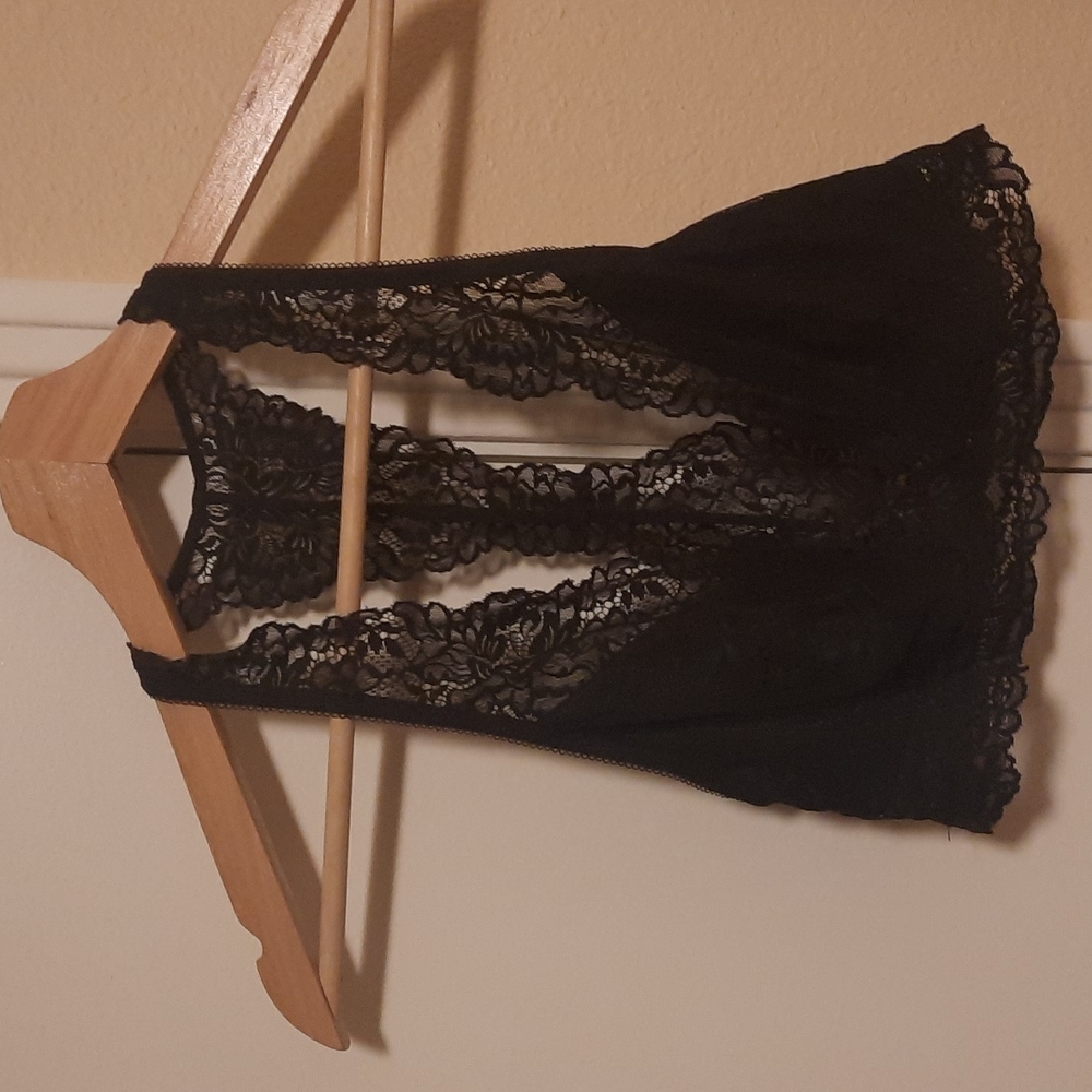 Black bralette